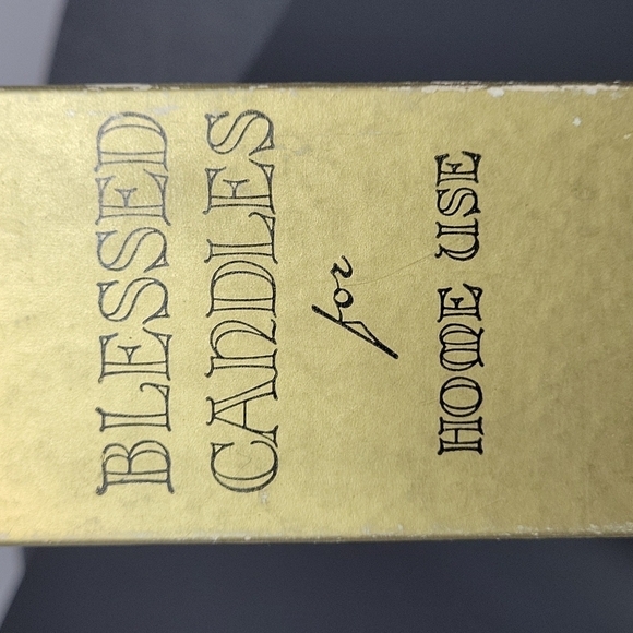 Blessed Candles For Home Use / Vintage - Picture 5 of 13